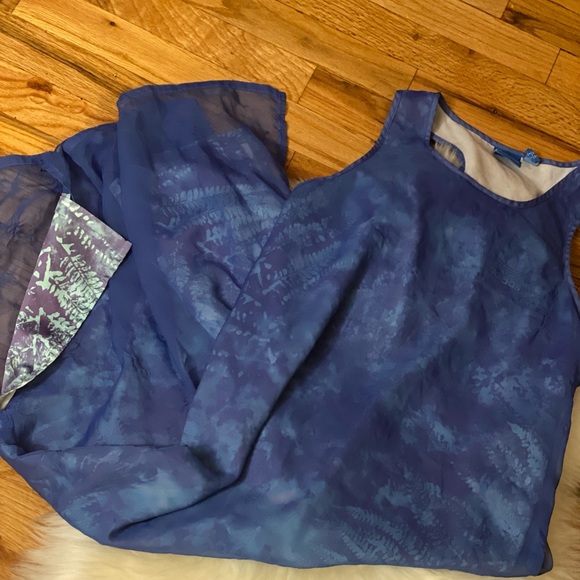 ADIDAS tank MIDI long blue dress - Picture 5 of 11